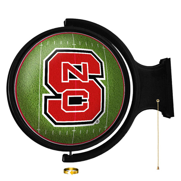 NC State Wolfpack On the 50 - Rotating Lighted Wall Sign | The Fan-Brand | NCNCST-115-22