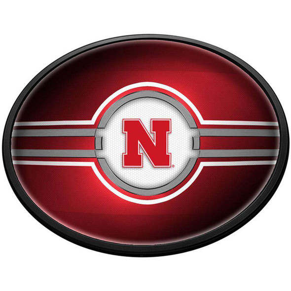 Nebraska Cornhuskers Slimline Lighted Wall Sign | The Fan-Brand | NCNEBR-140-01