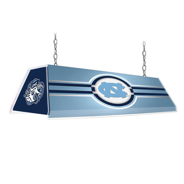 North Carolina Tar Heels Edge Glow Pool Table Light - Carolina Blue / Mascot Cap | The Fan-Brand | NCNCTH-320-01A