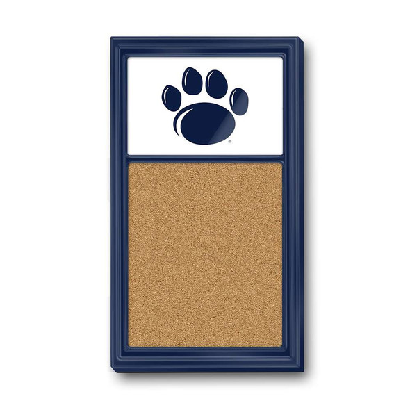 Penn State Nittany Lions Paw - Cork Note Board - White | The Fan-Brand | NCPNST-640-02A
