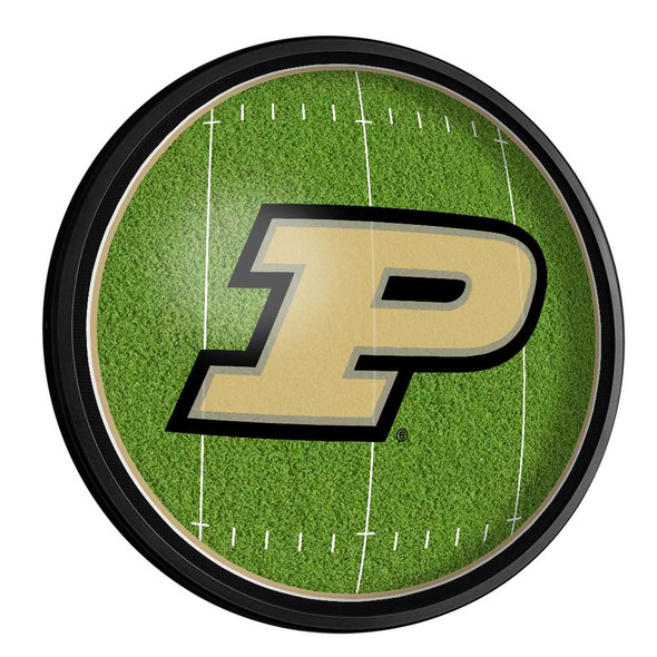 Purdue Boilermakers On the 50 - Slimline Lighted Wall Sign | The Fan-Brand | NCPURD-130-22