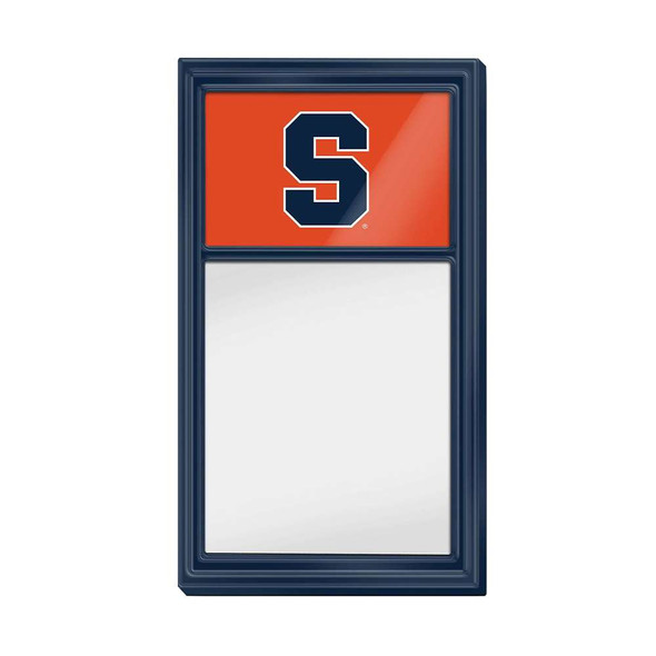 Syracuse Orange Dry Erase Note Board - Blue Frame / Orange | The Fan-Brand | NCSYRC-610-01B