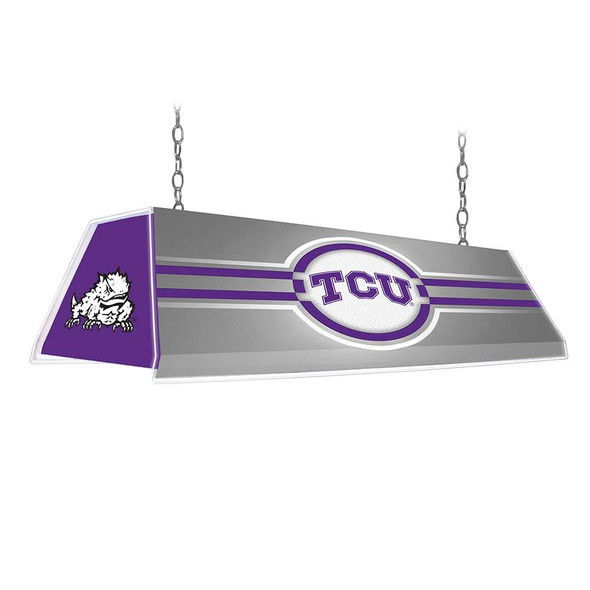 TCU Horned Frogs Edge Glow Pool Table Light - Gray | The Fan-Brand | NCTCUH-320-01B TCU Horned Frogs Edge Glow Pool Table Light - Gray | The Fan-Brand | NCTCUH-320-01B