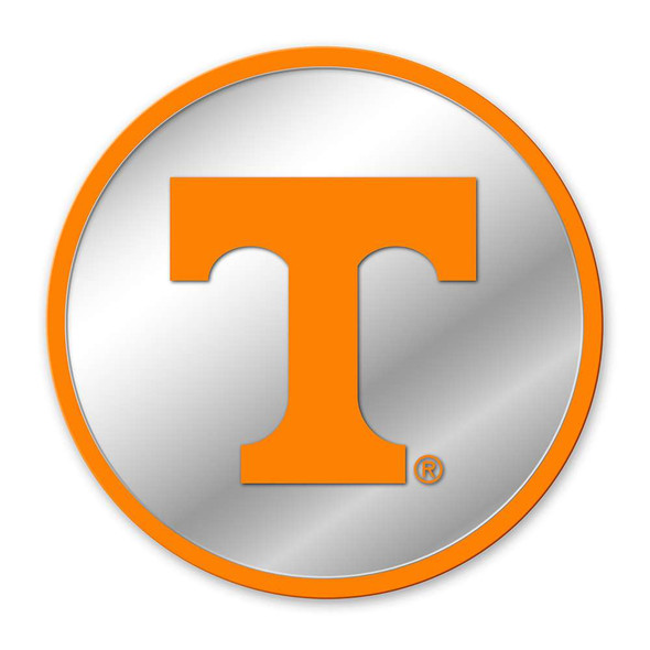 Tennessee Volunteers Modern Disc Mirrored Wall Sign | The Fan-Brand | NCTENN-235-01