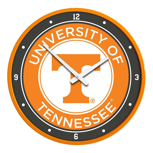 Tennessee Volunteers Modern Disc Wall Clock | The Fan-Brand | NCTENN-510-01