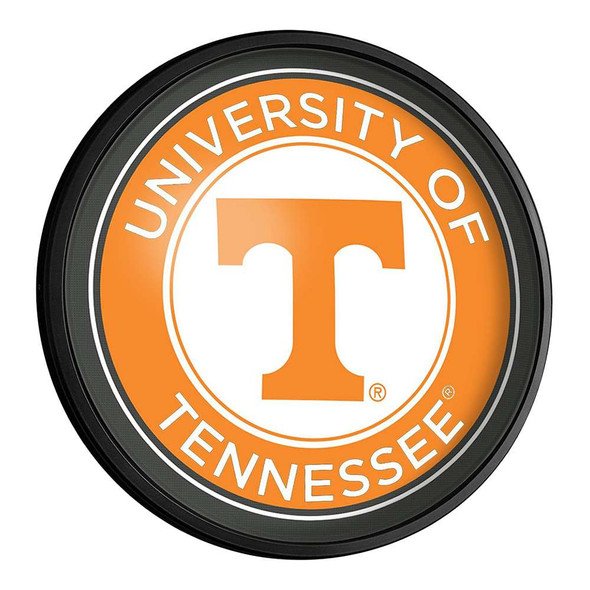 Tennessee Volunteers Round Slimline Lighted Wall Sign | The Fan-Brand | NCTENN-130-01