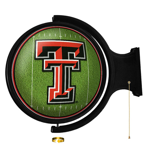 Texas Tech Red Raiders On the 50 - Rotating Lighted Wall Sign | The Fan-Brand | NCTTRR-115-22