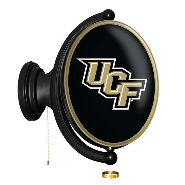 UCF Knights Original Oval Rotating Lighted Wall Sign | The Fan-Brand | NCUCFL-125-01 UCF Knights Original Oval Rotating Lighted Wall Sign | The Fan-Brand | NCUCFL-125-01