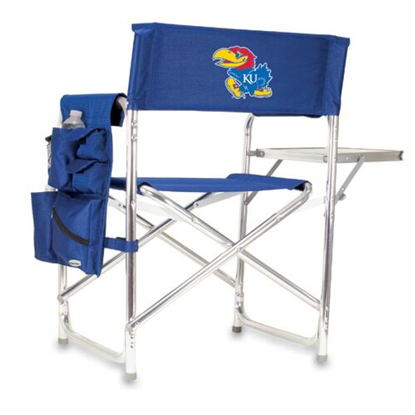 Kansas Jayhawks Sports Chair | Picnic Time | 809-00-138-244-0