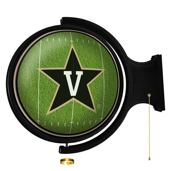 Vanderbilt Commodores On the 50 - Rotating Lighted Wall Sign | The Fan-Brand | NCVAND-115-22