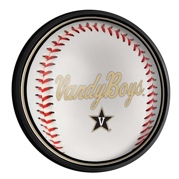 Vanderbilt Commodores Vandy Boys - Slimline Lighted Wall Sign | The Fan-Brand | NCVAND-130-32