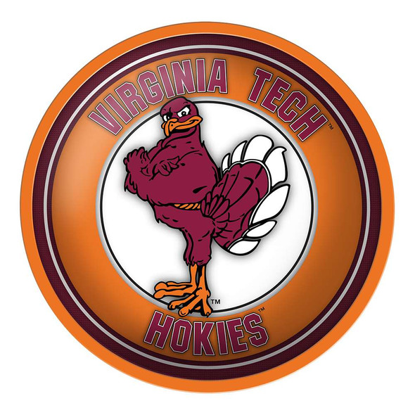 Virginia Tech Hokies Mascot - Modern Disc Wall Sign - Orange Frame | The Fan-Brand | NCVTCH-230-02A