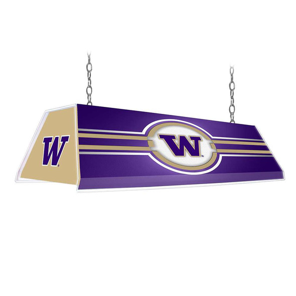 Washington Huskies Edge Glow Pool Table Light - Purple | The Fan-Brand | NCWASH-320-01A