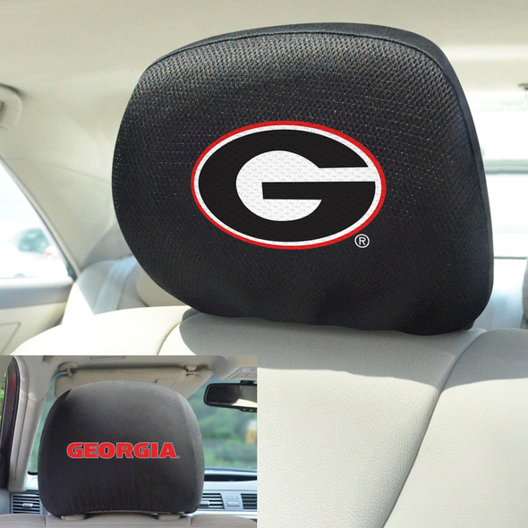 Georgia Bulldogs Headrest Cover | Logo Chair | 142-F118.2