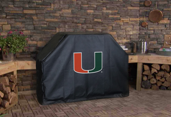 Miami Hurricanes Grill Cover | Holland | GC60Mia-FL