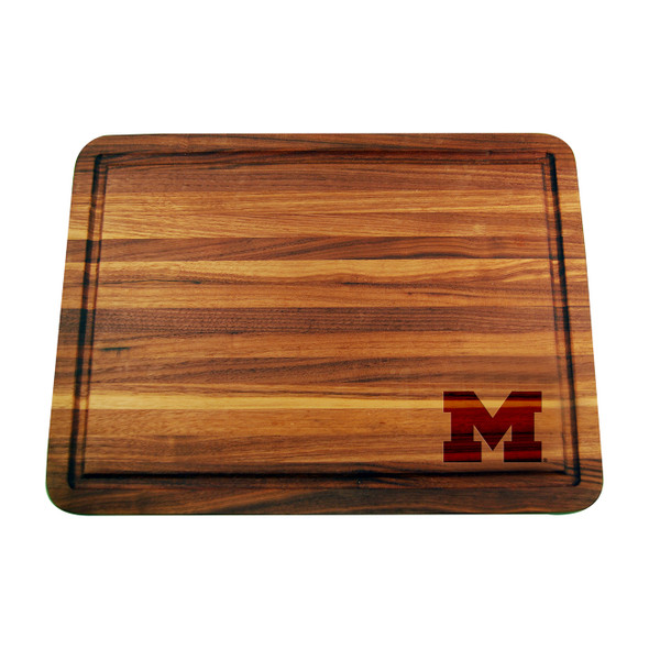 Michigan Wolverines Acacia Cutting Board |Memory Company | COL-MH-2789