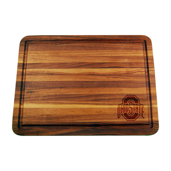 Ohio State Buckeyes Acacia Cutting Board |Memory Company | COL-OSU-2789