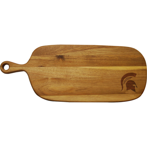 Michigan State Spartans Paddle Cutting Board | Memory Company | COL-MSU-2786