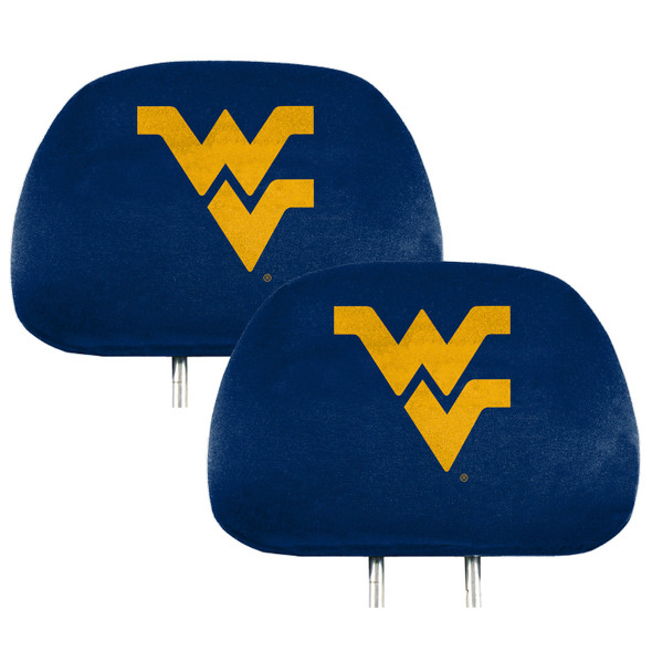 West Virginia Mountaineers Printed Headrest Cover | Fanmats | 62080