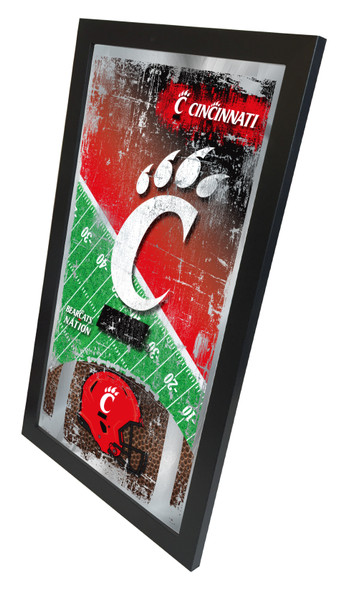 Cincinnati Bearcats Football Wall Mirror | Holland Bar Stool Co. | MFtblCincin