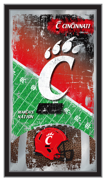 Cincinnati Bearcats Football Wall Mirror | Holland Bar Stool Co. | MFtblCincin