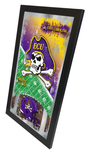 East Carolina Pirates Football Wall Mirror | Holland Bar Stool Company | MFtblEcarol