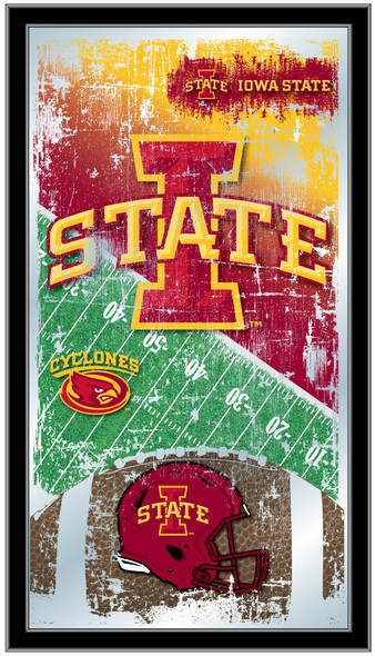 Iowa State Cyclones Football Wall Mirror | Holland Bar Stool Co. | MFtblIowaSt