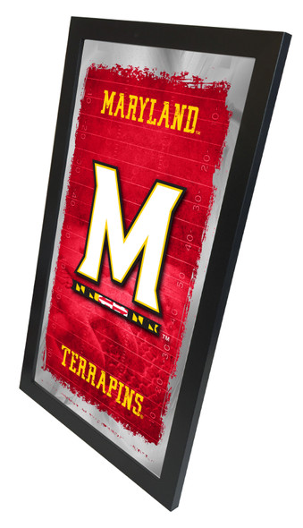 Maryland Terrapins Football Wall Mirror | Holland Bar Stool Co. | MFtblMrylnd Maryland Terrapins Football Wall Mirror | Holland Bar Stool Co. | MFtblMrylnd
