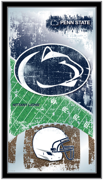 Penn State Nittany Lions Football Wall Mirror | Holland Bar Stool Co. | MFtblPennSt