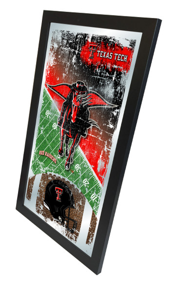 Texas Tech Red Raiders Football Wall Mirror | Holland Bar Stool Co. | MFtblTXTech