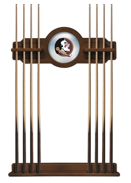 FSU Seminoles Solid Wood Cue Rack | Holland Bar Stool Co. | CueChrdFSU-HD