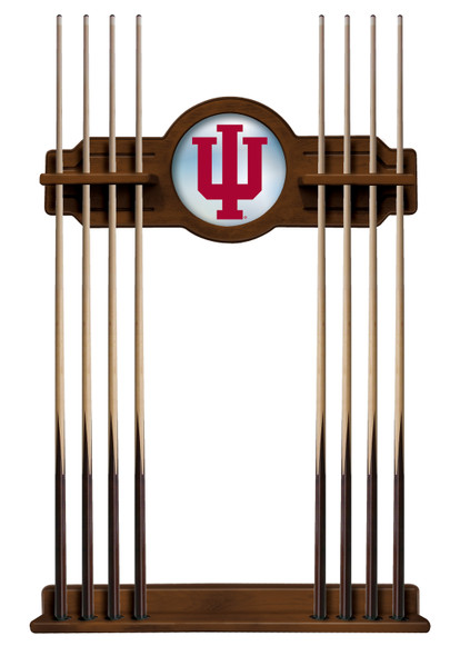 Indiana Hoosiers Solid Wood Cue Rack | Holland Bar Stool Co. | CueChrdIndnaU