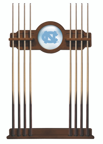 North Carolina Tar Heels Solid Wood Cue Rack | Holland Bar Stool Co. | CueChrdNorCar