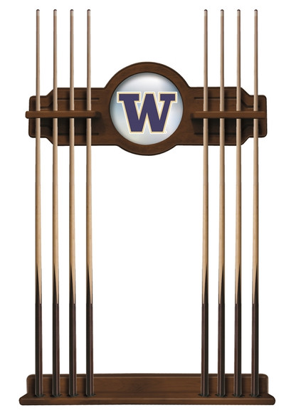 Washington Huskies Solid Wood Cue Rack | Holland Bar Stool Co. | CueChrdWashUn