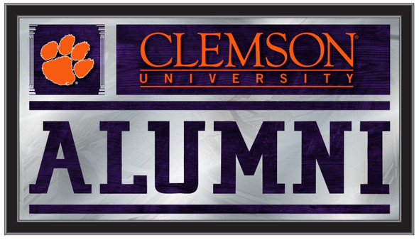 Clemson Tigers Alumni Wall Mirror | Holland Bar Stool Co. | MAlumClmson