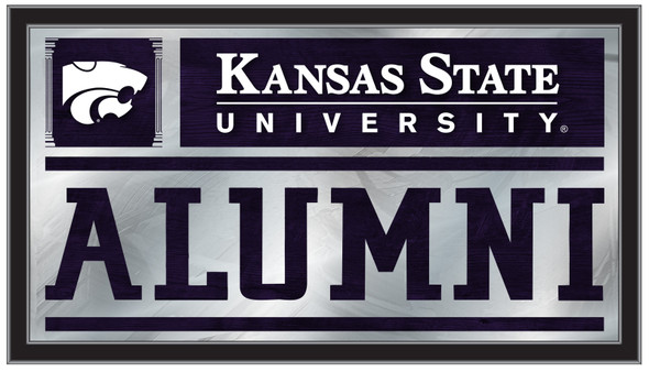 Kansas State Wildcats Alumni Wall Mirror | Holland Bar Stool Co. | MAlumKnsasS