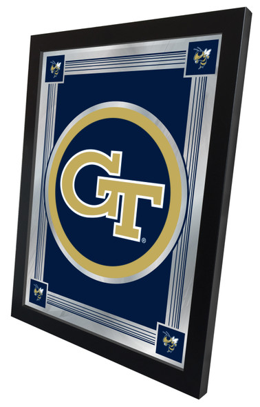 Georgia Tech Yellow Jackets Logo Wall Mirror | Holland Bar Stool Co. | MLogoGATech