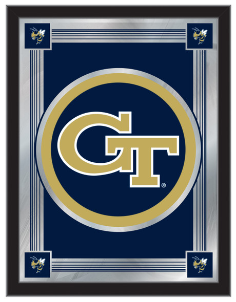 Georgia Tech Yellow Jackets Logo Wall Mirror | Holland Bar Stool Co. | MLogoGATech