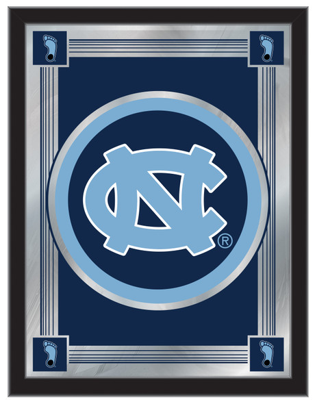 North Carolina Tar Heels Logo Wall Mirror | Holland Bar Stool Co. | MLogoNorCar