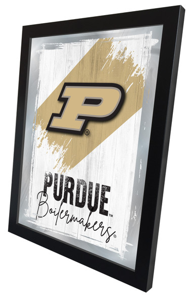 Purdue Boilermakers Logo Wall Mirror | Holland Bar Stool Co. | MLogoPurdue