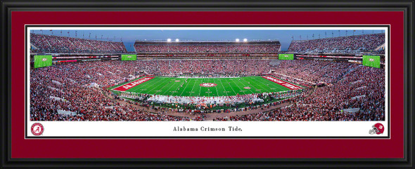Alabama Crimson Tide Deluxe Matted Frame - Twilight | Blakeway | UAL10D