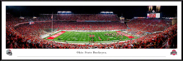 Ohio State Buckeyes Panoramic Photo Standard Frame - Carmen Ohio | Blakeway | OSU12F