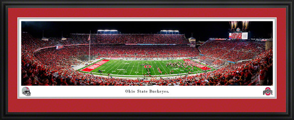 Ohio State Buckeyes Deluxe Matted Frame - Carmen Ohio | Blakeway | OSU12D