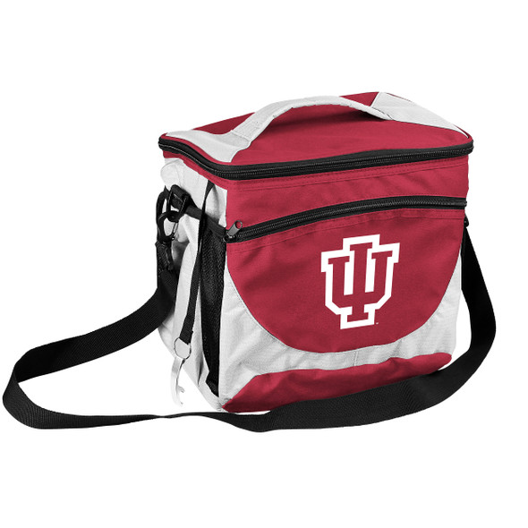 Indiana Hoosiers 24 Can Cooler | Logo Brands | 153-63