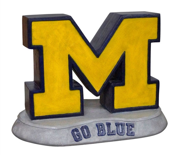 Michigan Wolverines Mascot Garden Statue