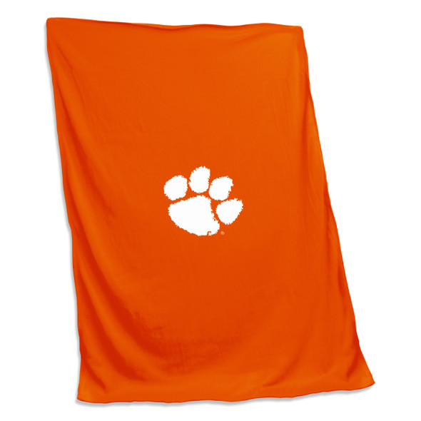 Clemson Tigers Sweatshirt Blanket | Logo Brands |123-74