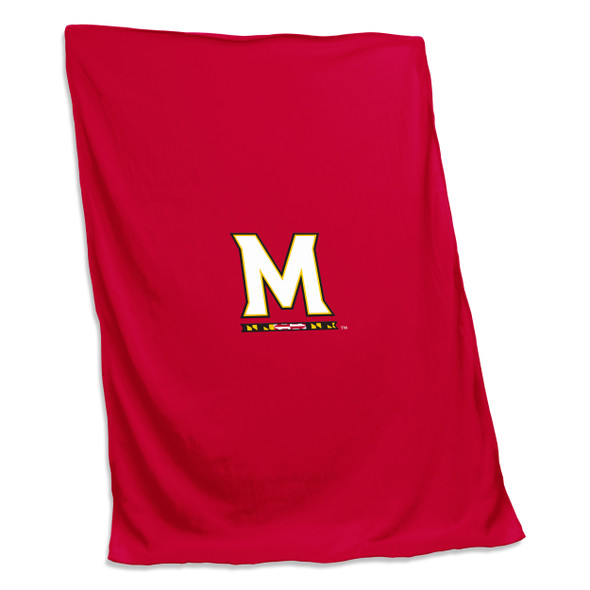 Maryland Terrapins Sweatshirt Blanket | Logo Brands |167-74