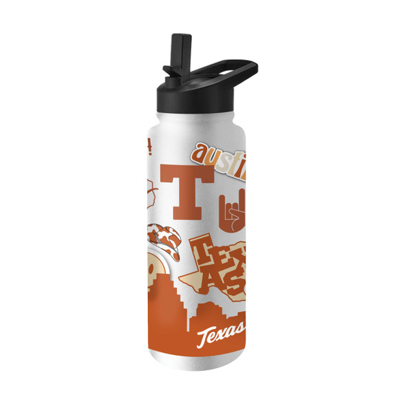 Texas Longhorns Native Quencher Bottle | Logo Brands | 218-S34QB-63