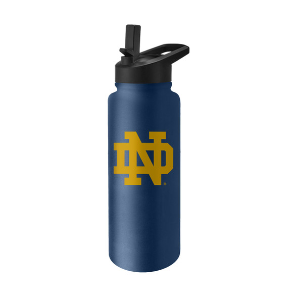 Notre Dame Fighting Irish Quencher Logo Flip Top Water Bottle| Logo Brands | 190-S34QB-8