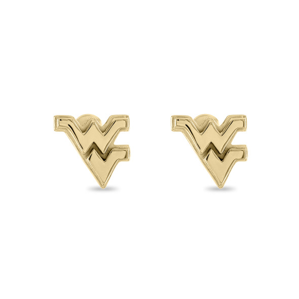 West Virginia Mountaineers Stud Earrings | Stone Armory | WVU307-G